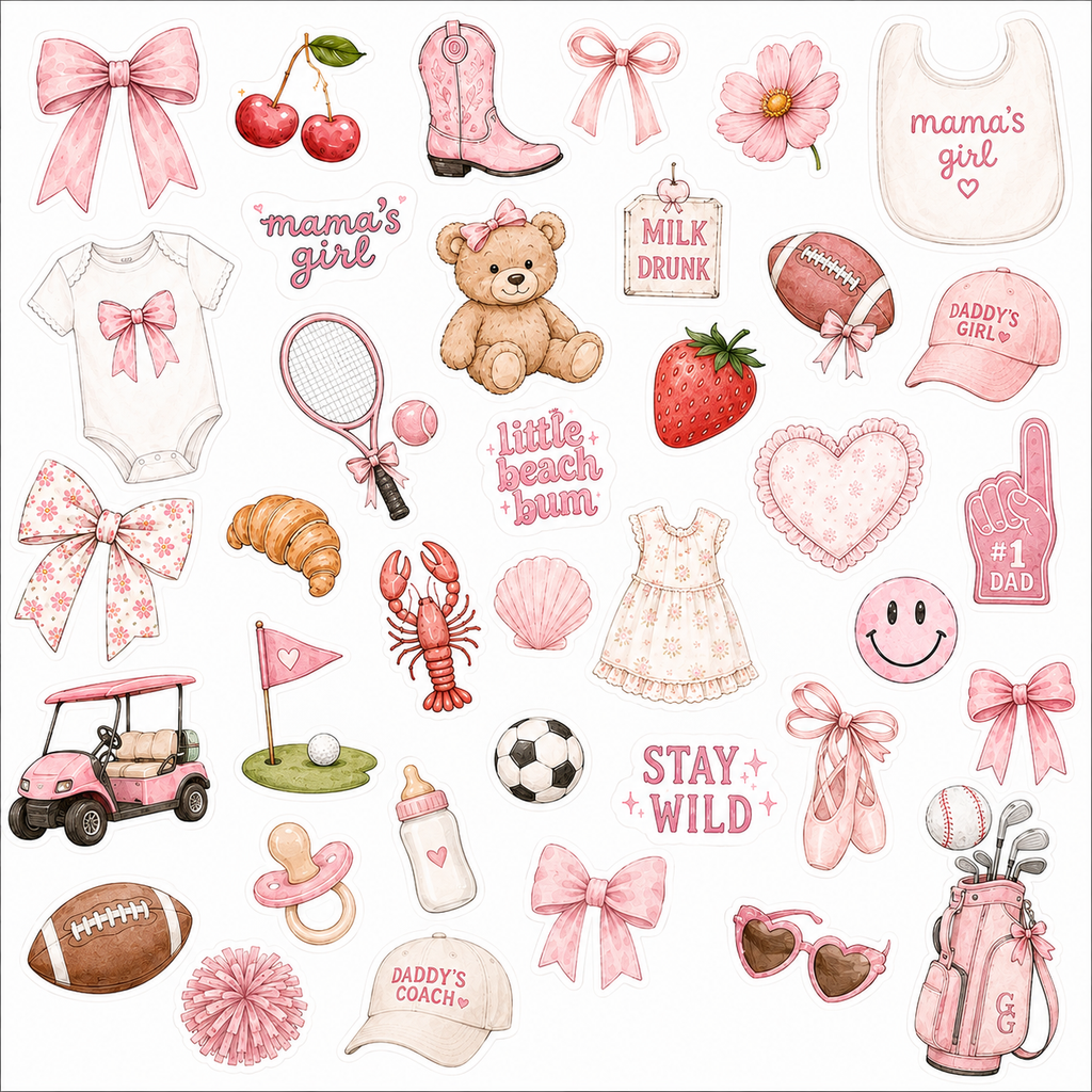 DIY Baby Shower Onesie Decorating Kit