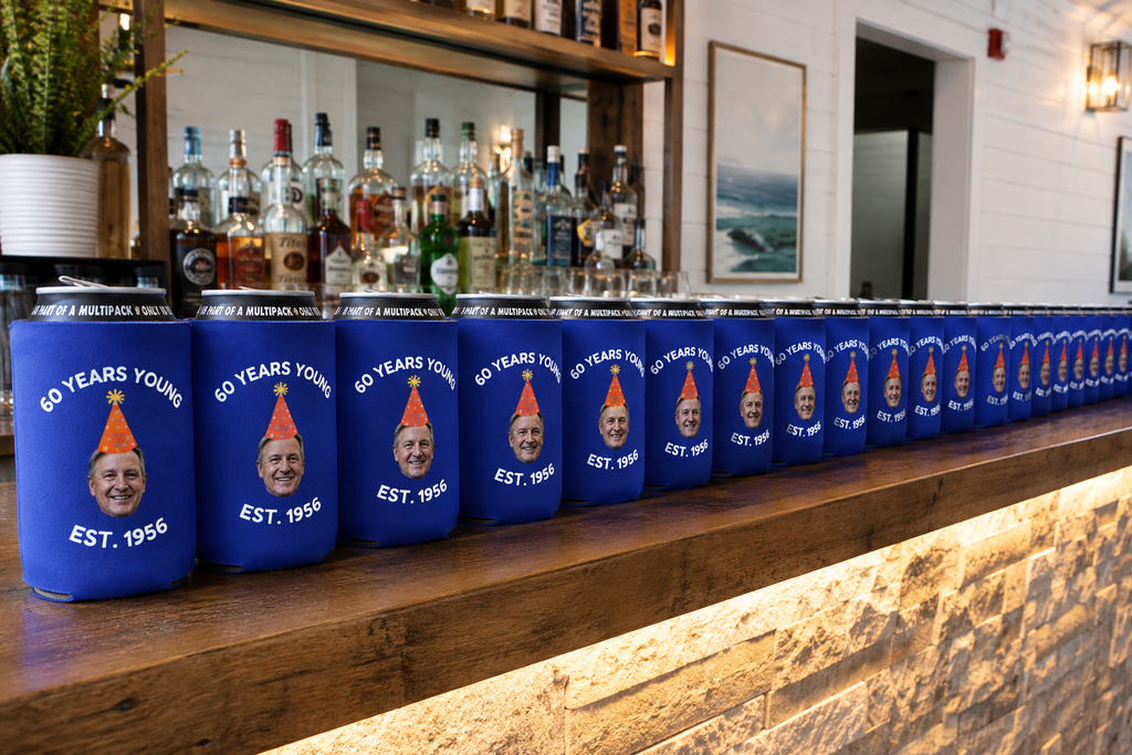 Custom Face Celebration Koozies