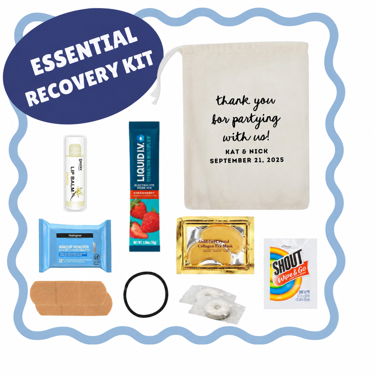 Personalized Wedding Welcome Bags
