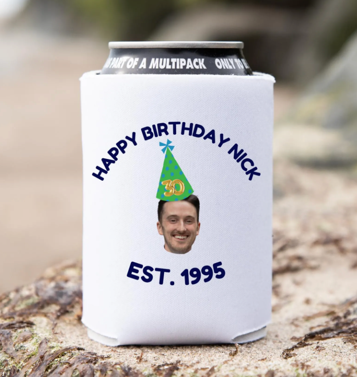 Custom Face Celebration Koozies