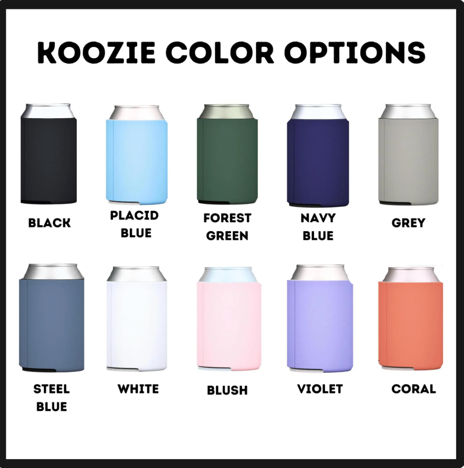 Custom Face Celebration Koozies